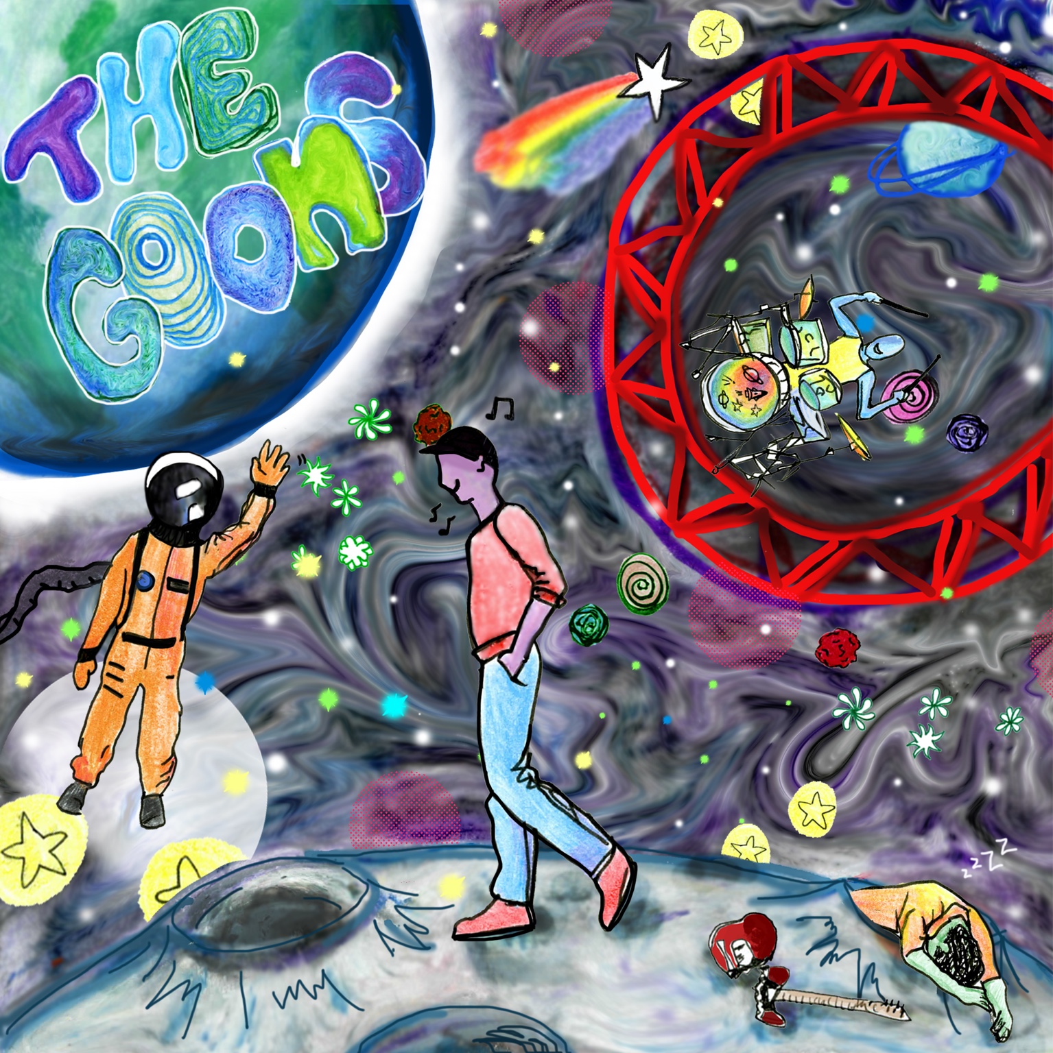 The Goons illustrated universe homepage